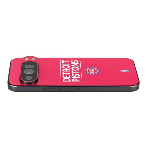 NBA Detroit Pistons Standard - Red Pixel 9 Pro XL Skin